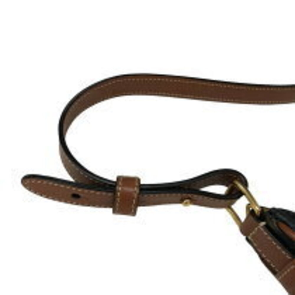 Celine Ava Tan Canvas Calf Leather Handbag - Picture 11 of 11